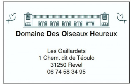 DOMAINE DES OISEAUX HEUREUX