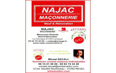 NAJAC Maçonnerie